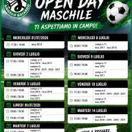 ⚫🟢 OPEN DAY MASCHILI 2026 U.S.D. ANGELO BAIARDO