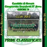 ⬛️🟩 LEVA 2012 ⬛️🟩  🏆 ESORDIENTI 2º ANNO 🏆 🗓️ GIRONE B 🗓️  🥇 PRIMI CLASSIFICATI 🥇