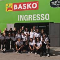 🖤💚🐉Le ragazze della nostra Prima Squadra Femminile posano di fronte alla @basko.supermercati di San Secondo di Pinerolo,