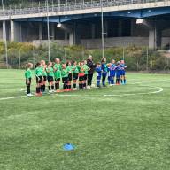⚫️🟢🐉 Under 10 Femminile⚫🟢🐉amichevole contro l’Entella 🖤💚⚽