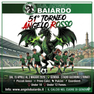 ⬛🟩🐉 @u.s.d.angelobaiardo1946  🏆 51° Torneo Angelo Rosso  🏆 45° Torneo Città di Genova⚫🟢🐉