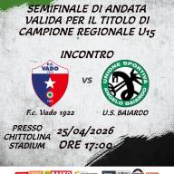 🟢🐉Leva 2011 Andata della semifinale del Titolo Regionale contro il Vado🖤💚🐉 