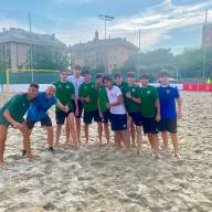 Allenamento al  Beach Soccer Arena di Genova Quarto per i 2010 di mister Marco Martini 💪🖤💚🐉