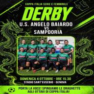 ⚔️ *DERBY - Coppa Italia Serie C Femminile🏆🇮🇹 PORTA LA VOCE! TUTTI AL SANT'EUSEBIO PER IL DERBY! 🗣️💪⚫🟢🐉