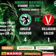 🖤💚🐉 Juniores Regionale Maschile 4° Giorn girone B⚫🟢🐉