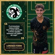 ⚫🟢🐉Lorenzo Forni,classe 2009, oggi all'esordio in Prima Squadra con tanto di gol e assist🖤💚🐉