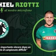 ⚫🟢🐉 Daniel Riotti, autore di una delle tre marcature neroverdi, al nostro 🎤⚫🟢🐉