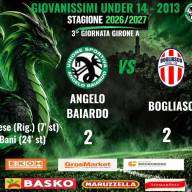 ⬛️🟩 3º giornata Giovanissimi provinciali - Girone A - Under 14 ⚽️