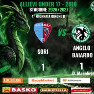 ⬛🟩🐉Leva 2010 4° Giornata Allievi Under17 Girone B⚫🟢🐉